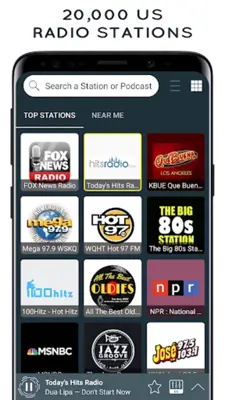 Radio USA - Live Radio FM / AM android App screenshot 4